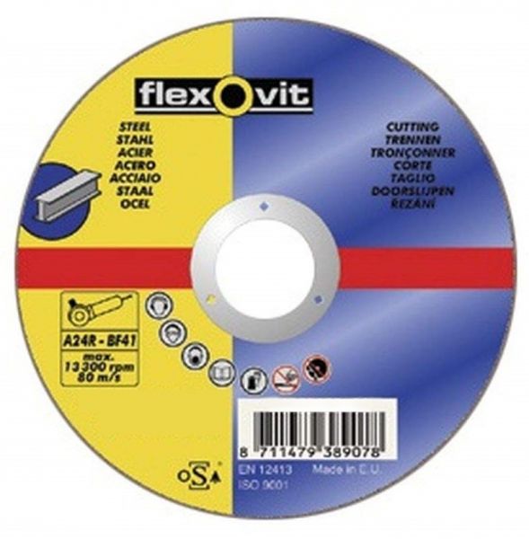 Δίσκος Κοπής Σιδήρου 180x3.2 Flexovit 20444