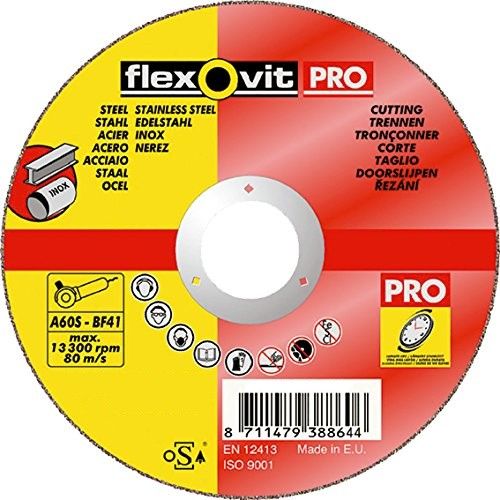 Δίσκος Κοπής Inox 125x1.0 Flexovit Pro 20409